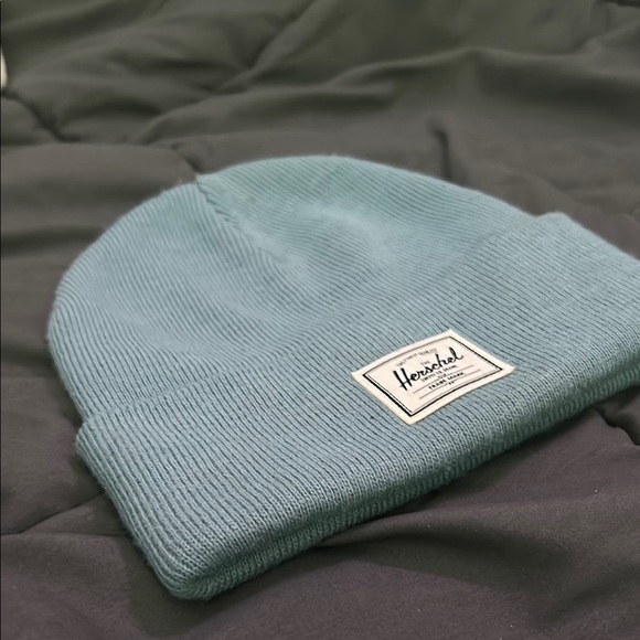 Herschel Supply Company Blue Knit Hat Classic Cuffed Design - Picture 2 of 3